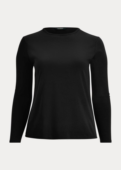 Women's Ralph Lauren Stretch Long Sleeve T Shirts | 476931DAQ